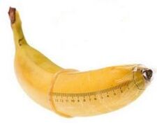 Η μπανάνα σε ένα προφυλακτικό μιμείται ένα μεγεθυσμένο κόκορα